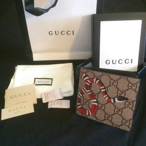 Authentic Gucci Snake Wallet